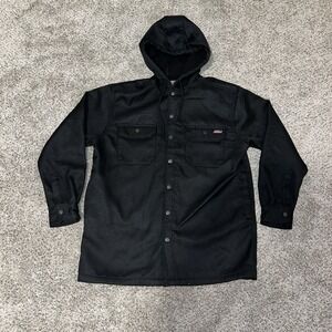 Dickies Black Zip-Up Work Jacket Size M